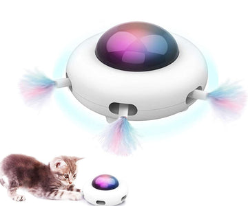 KrazyDisk - UFO Interactive Cat Toy